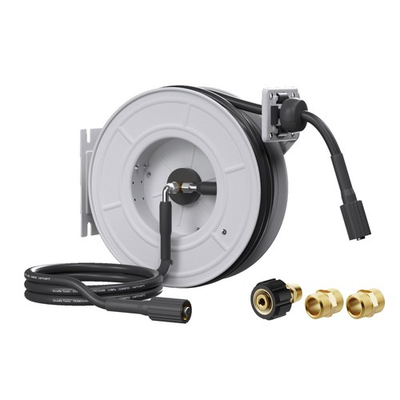 #ad Pressure Washer Hose Reel with 65ft Replaceable Hose Power Washer Retractabl... $240.84