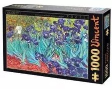 5947502870241 Puzzle 1000 elementów. Irysy, Vincent van Gogh D-Toys