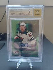 20 21 Kirill Kaprizov Metal Universe Rookie Auto  /10 Green Pop 2 None Higher