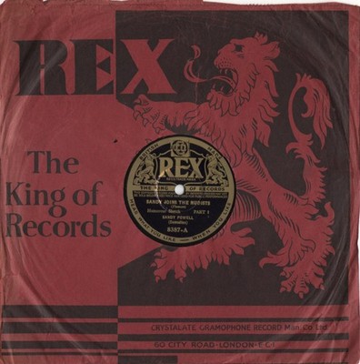 Sandy Powell - Sandy Joins The Nudists (Shellac, 10'')