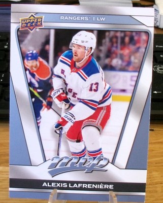 2025-26 UD MVP - Base - Alexis Lafreniére - New York Rangers #166