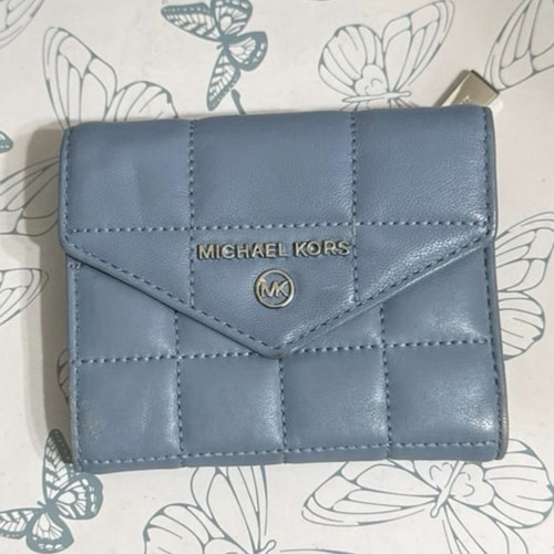 Michael Kors Quilted Envelope trifold Wallet
