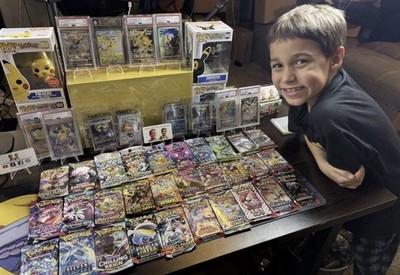   Pokémon SUMMER 2026 Mystery Box   Guaranteed Graded Card + 5 Booster Packs!
