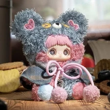 May Mei Tiny Bear Cookie Plush Toy Confirmed Blueberry Yogurt