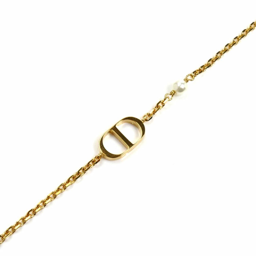 エレガントな輝き♪ 国内発送♪ 【Dior】PetitCD ブレスレット Christian Dior ディオール Petit CD Pearl Bracelet