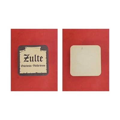 Zulte Oud Bruin Brewery Beer Mat Beermat
