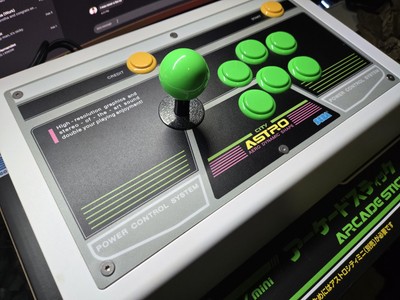 Sega Astro City Mini Arcade Stick Controller With Original Box US