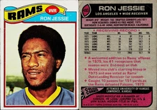 1977 Topps Football Card #493 Ron Jessie