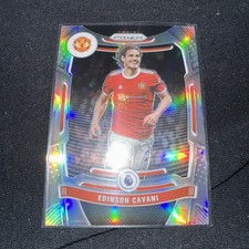 2021-22 Panini Prizm Premier League Edinson Cavani #285 Prizms Silver