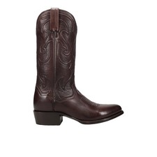 Dan Post Botas Rio Grande Punta Redonda Pull On Vaquero Para Hombres Marrón Botas Informales DP71