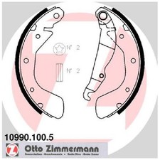 Bremsbackensatz hinten für Opel Tigra X04 Vectra A J89 id64182