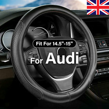 2025 Leather Car Steering Wheel Cover For Audi A3 A4L A5 A6L S3 S4 15'' Diameter