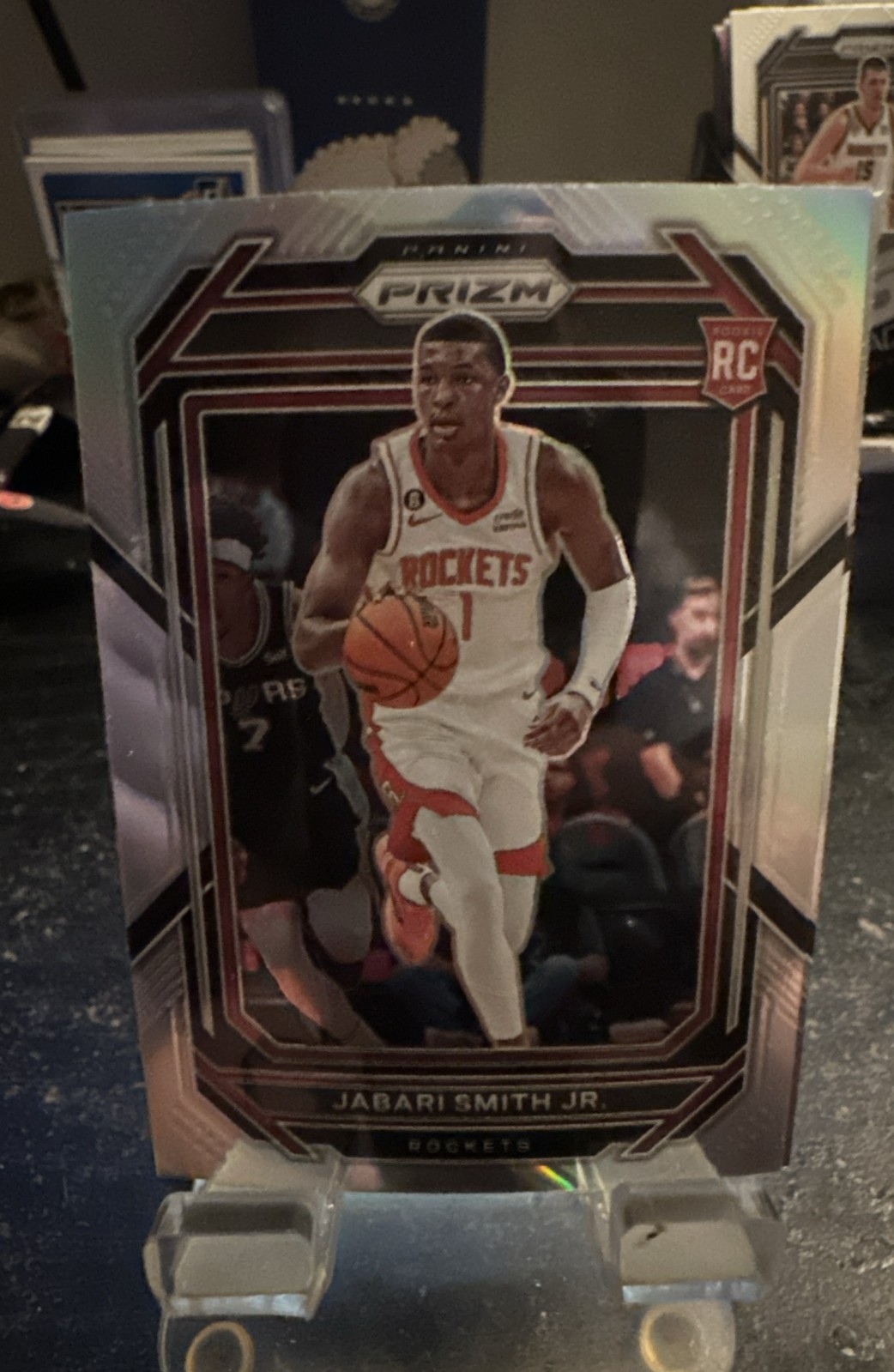 2022-23 Panini Prizm - Jabari Smith Jr. #228 Silver Prizm (RC)