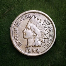 1898 Indian Head Cent Penny “Best Value On EBay” FAST FREE SHIPPING