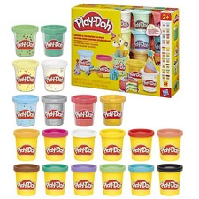 Play-Doh Pack of 20 to Create and Celebrate, 2 Oz Tins, Gifts and Refills for Ki