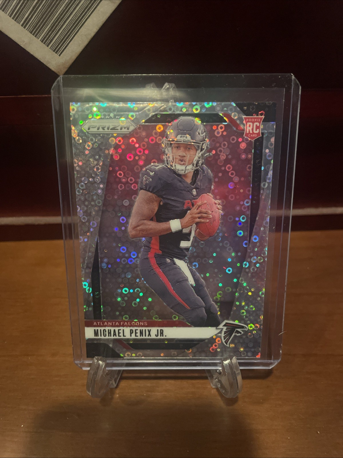 2024 Panini Prizm Rookies Michael Penix Jr. #378 No Huddle Prizm (RC) Falcons