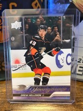 2023-24 UPPER DECK SERIES 1 DREW HELLESON YOUNG GUNS #220