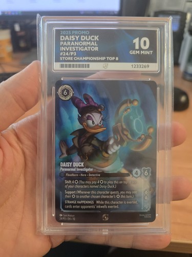 Daisy Duck - Paranormal Investigator graded ACE 10 for sale on eBay