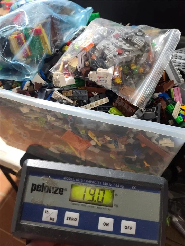 18+ libras de piezas/piezas/minifiguras/accesorios LEGO - Star Wars Minecraft y más Foto 2 de 4