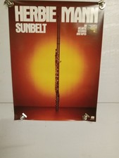 Herbie Mann Sunbelt Promotional Poster 18x24