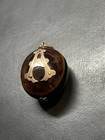 Antique Masonic 10k Yellow Gold Sea Bean Drift Seed Pendant Fob — photo 3
