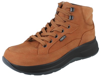 FINN COMFORT FINNCO Daytona Damen Schnürboot cognac Nubukleder