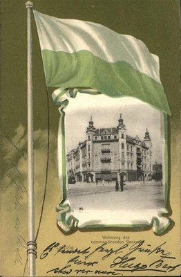 Flag map Leipzig apartment general