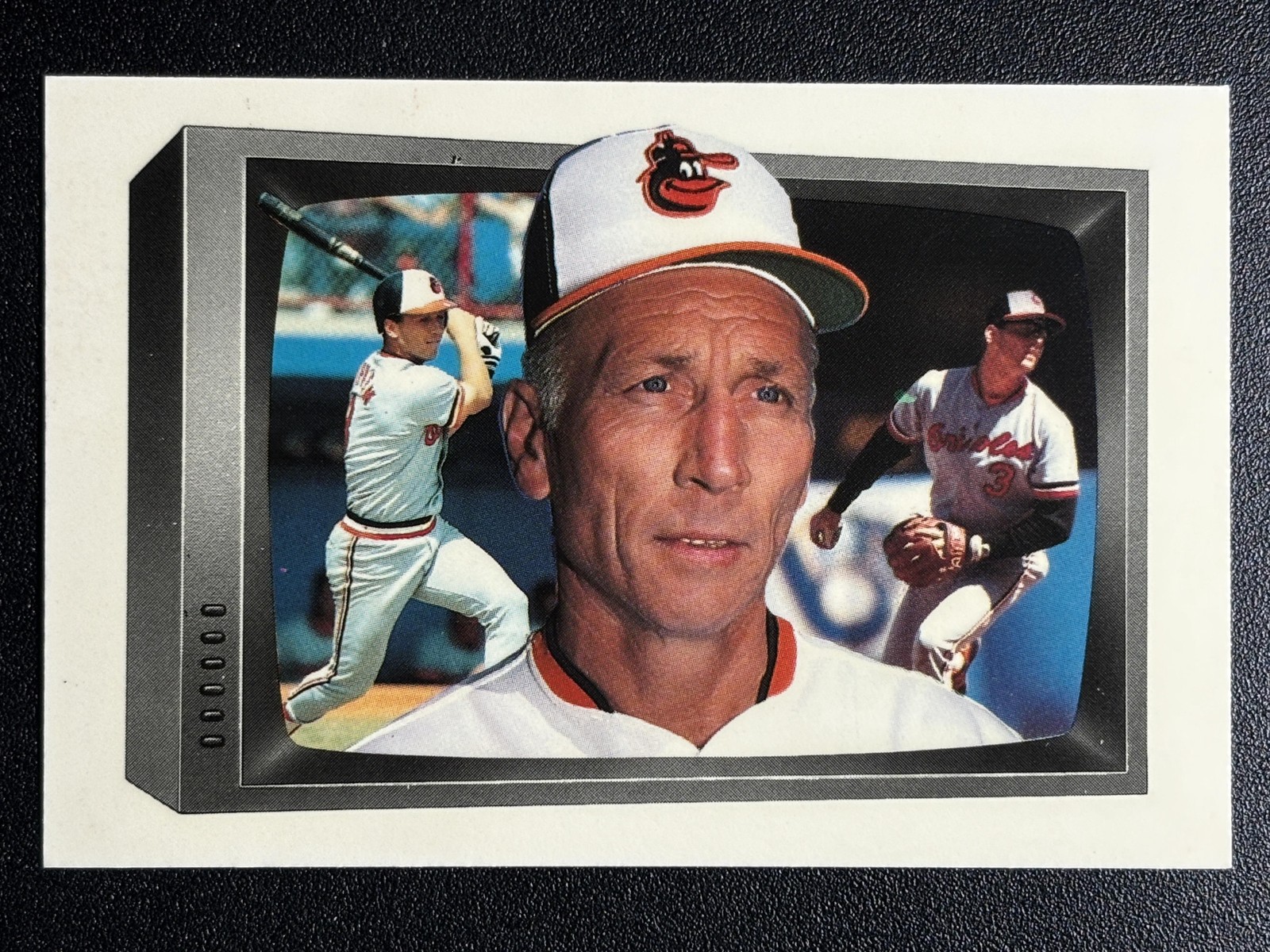 1989 Bowman Tiffany #260 Cal Ripken, Jr. & Family Baltimore Orioles