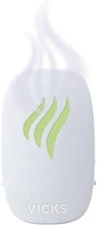 Vicks Advanced Soothing Vapors Waterless Vaporizer with Night Light and VapoPads