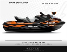IPD OB Design Rec Graphic Kit for Sea-Doo Gen-3 GTI, GTI SE, GTR, Wake & RXP-X