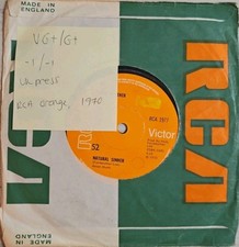 Fair Weather Natural Sinner Vinyl Record 7" VG+/G+ RCA 1977 1970