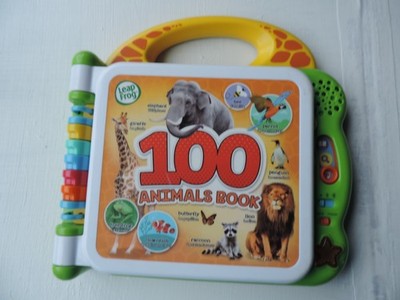 LeapFrog 100 Tiere Buch Baby mit Geräuschen und Worten getestet Top Zustand