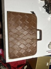 Men s 1960s Soft Leather briefcase Vintage RARE