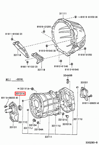 Genuine LandCruiser HZJ76 HZJ74 HZJ71 HZJ105 Front Gearbox Input Shaft Oil Seal - Picture 4 of 20