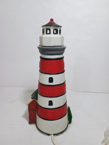 Lemax Lighthouse lighted corded Nautical Winter Decor 1998 Vintage flashing red - Picture 5 of 8