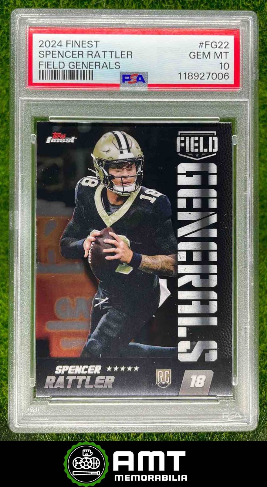 Spencer Rattler Topps Finest Field Generals #FG22 Base
