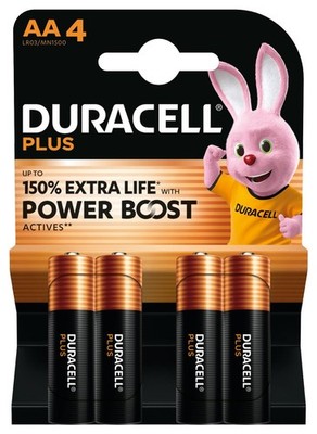 20 x Duracell - AA Mignon Plus  Power Boost Batterien +100% LANGLEBIGER* 5 x 4er