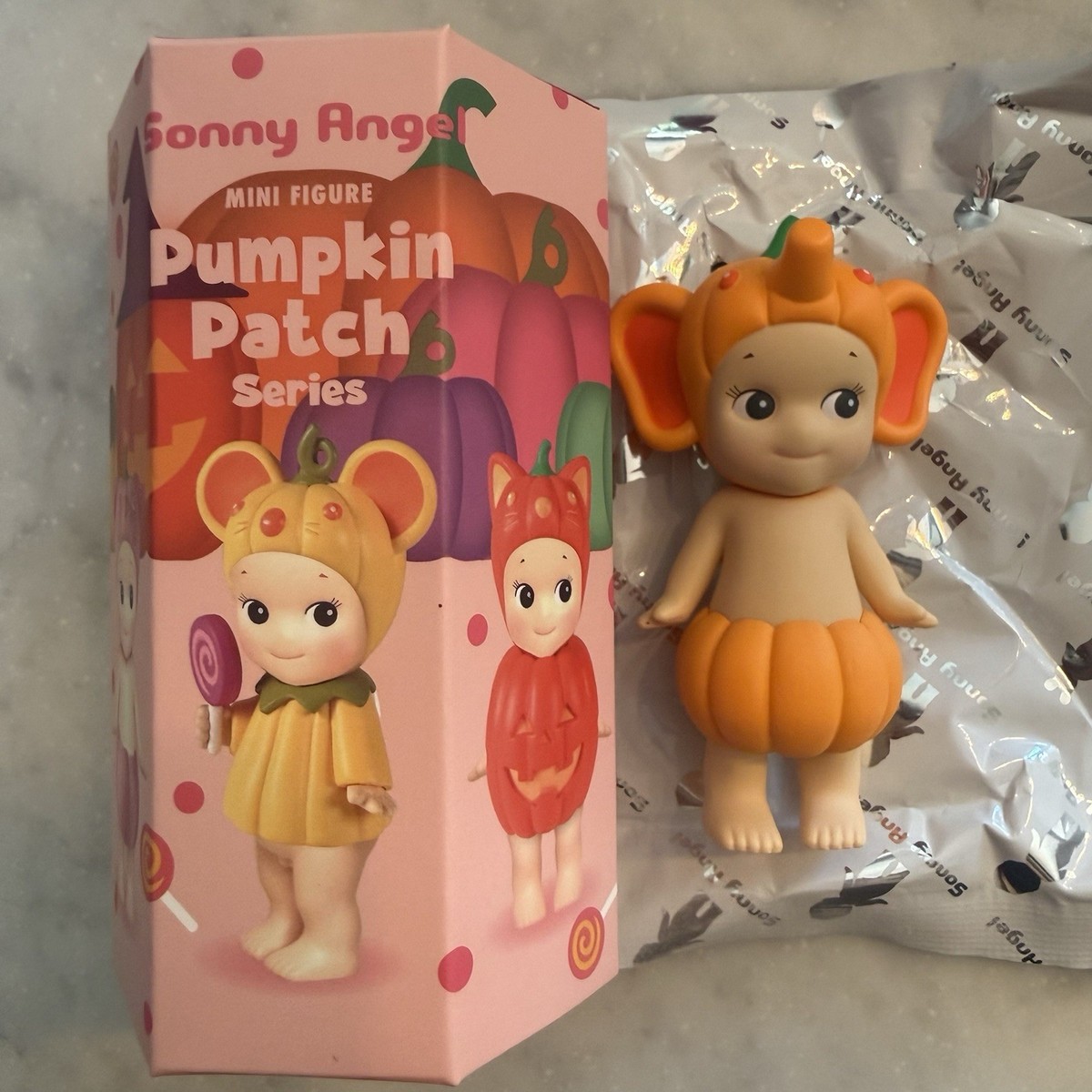Authentic Sonny Angel Pumpkin Patch Halloween: Elephant (In Hand