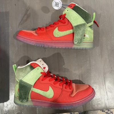 Strawberry Cough Sb Dunk Highs Size 12- Worn