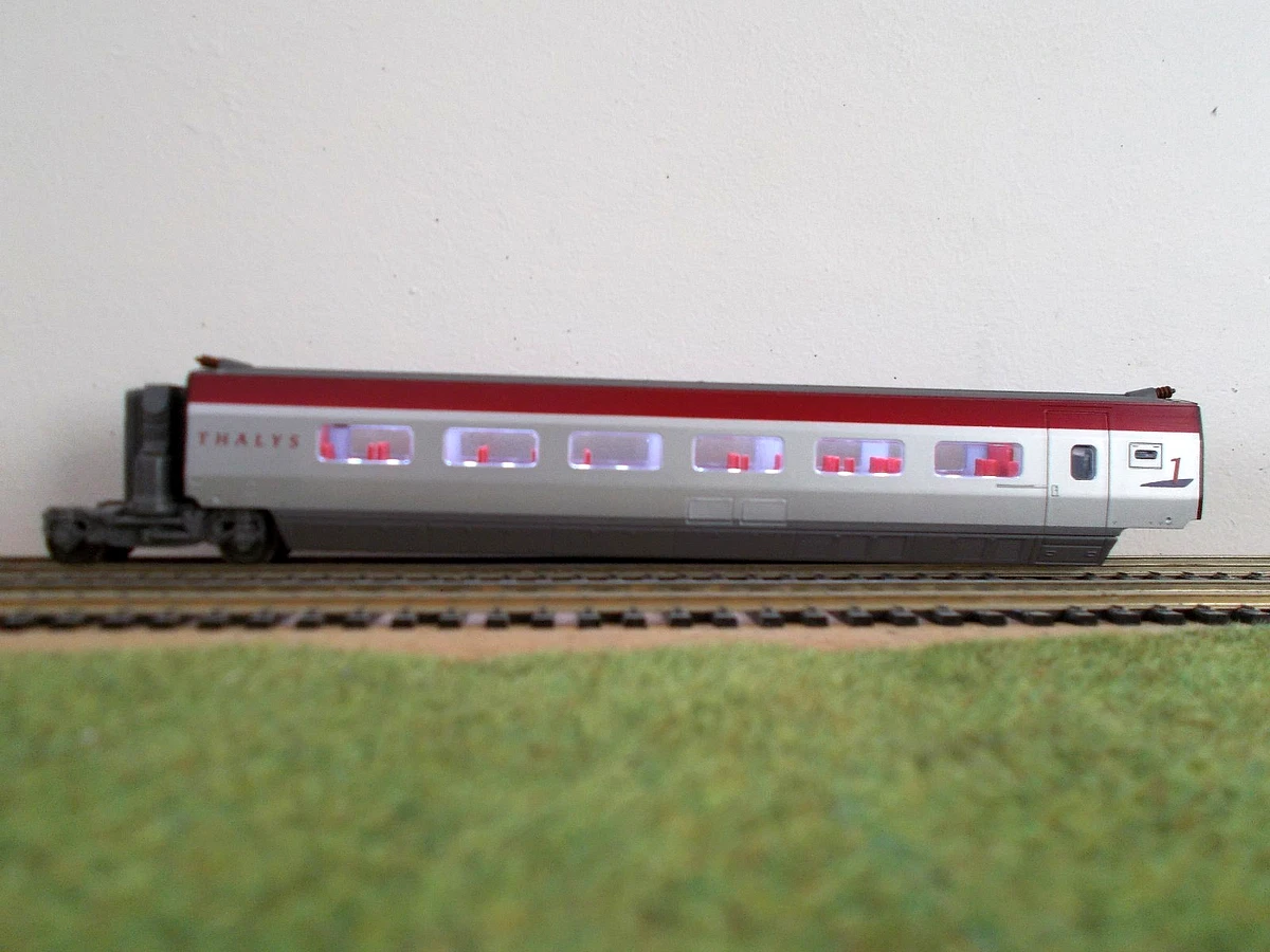 LG1341 MEHANO T675/29712 DC Ho Coffret TGV Thalys DC Rame 4321 boggie