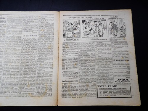 Le Petit Journal Supplement –Sunday, 31 March 1918, No. 1423 French Magazine. - Picture 3 of 8