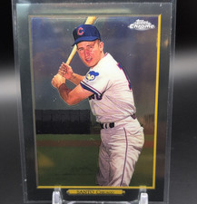 Topps Update Series Turkey Red Chrome #TRC-30 Ron Santo Cubs Baseball Card 2020