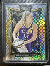 2025 Panini Select WNBA #66 Sarah Ashlee Barker SSP Checkerboard