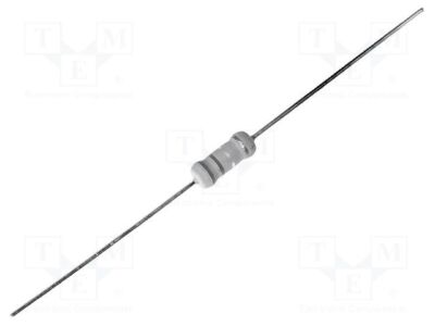 Widerst: metal oxide 2W ±5% THT Ø5x12mm 1,2Ω   MOR02SJ012JA10 Metallisierte Wid