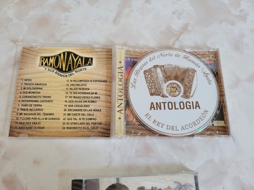Julio Preciado Tu Ya La Conoses Y Ramon Ayala Antologia Music Cd Lot - Picture 8 of 8
