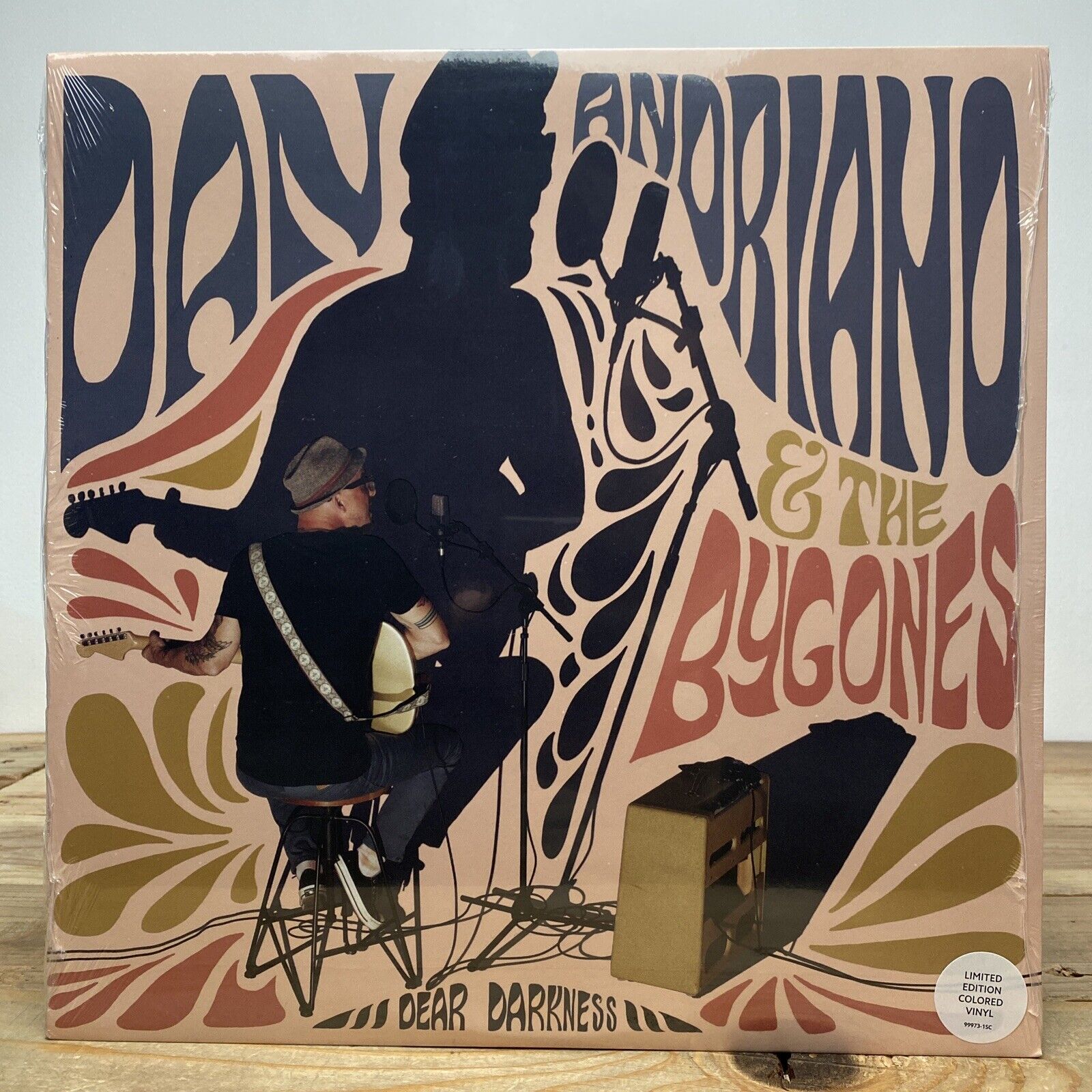 DAN ANDRIANO & THE BYGONES- DEAR DARKNESS  LIMITED EDITION RARE COKE CLEAR VINYL