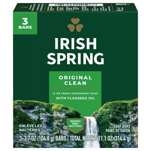 6 Packs Irish Spring Soap Bars Original 3.75 Oz Each Pack Of 3 Total 18 Bars - Picture 2 of 6