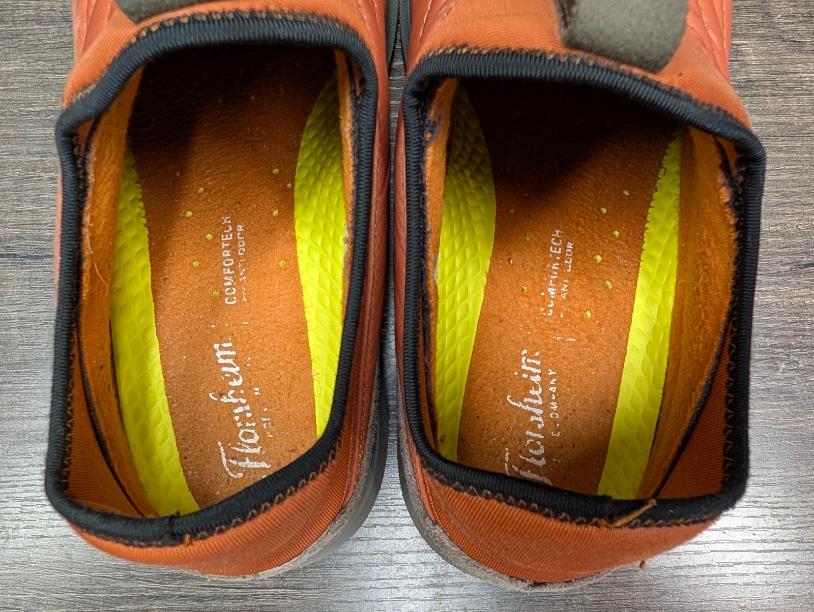 Florsheim Java Moc Orange Padded Nylon Casual Com… - image 6