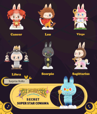 The Monsters Constellation Series Blind Box Confirmed Figure Art