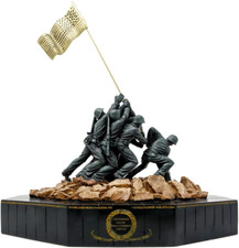 Large Marine Corps Iwo Jima Statue - War Memorial USMC Gift